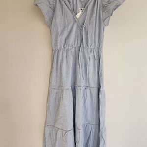 Lost + Wander Blue Lagoon Maxi Dress